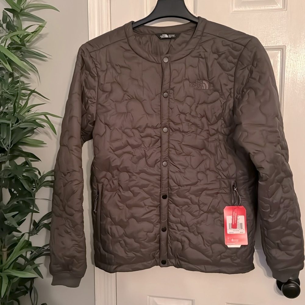 The North Face urban explore taupe green jacket NWT M